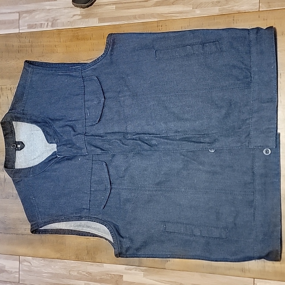 Denim motorcycle vest Medium
